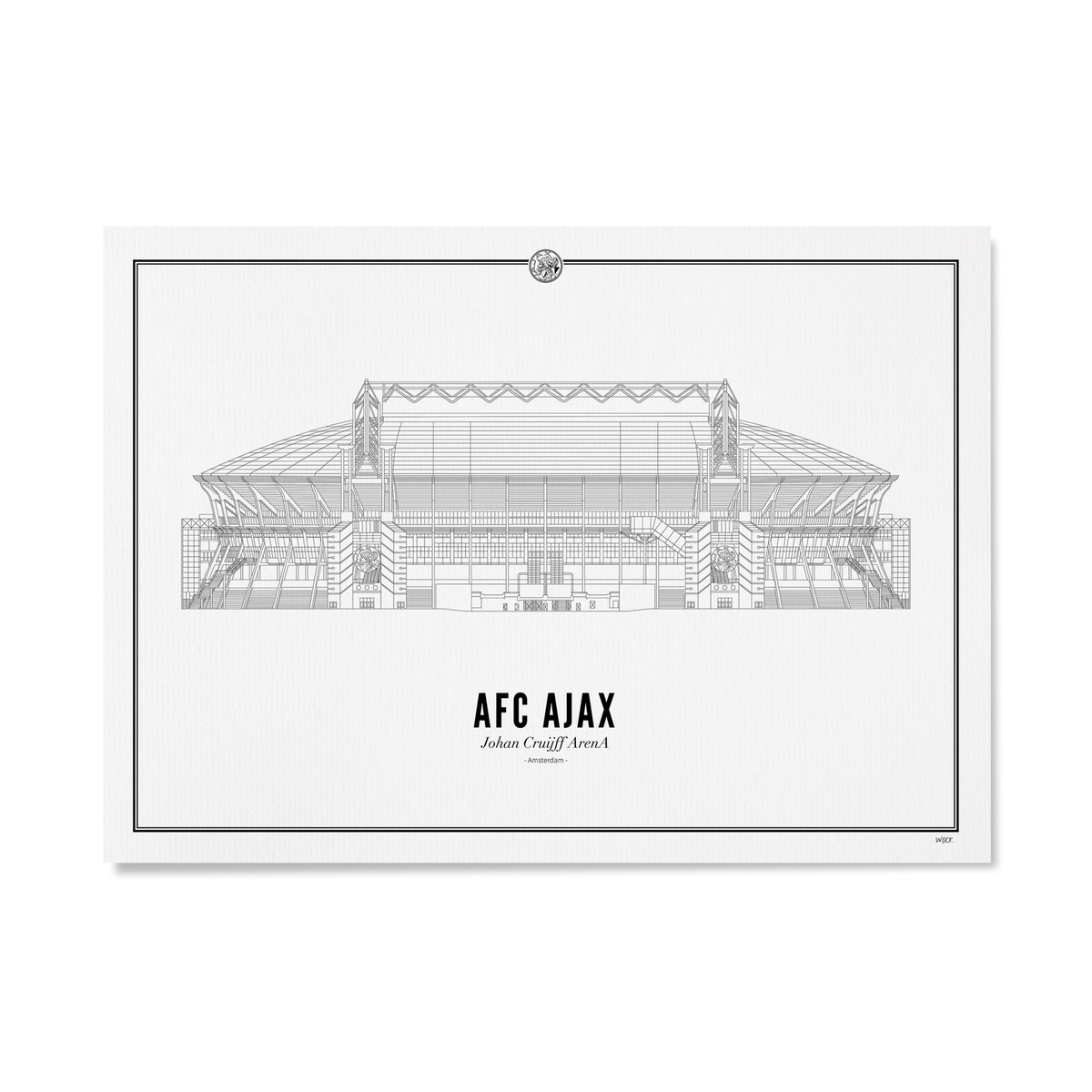 Poster van Johan Cruijff ArenA | WIJCK. 
